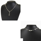 Hermes Kelly Chaine Silver Double Tour 17 Bracelet — view 7