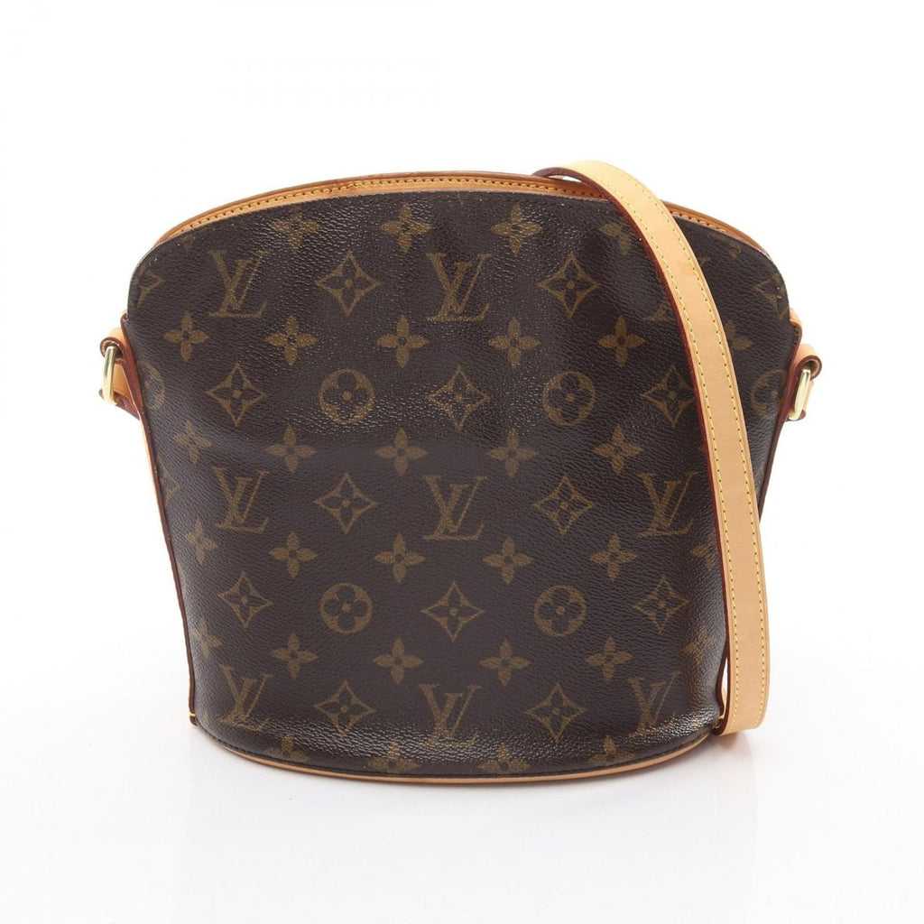 Louis Vuitton Shoulder Bag Drew Canvas Leather