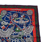Hermes Carre 90 Large Scarf Silk Zenobie Reine de Palmyre Queen of Palmyra — view 4