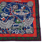 Hermes Carre 90 Large Scarf Silk Zenobie Reine de Palmyre Queen of Palmyra — view 6