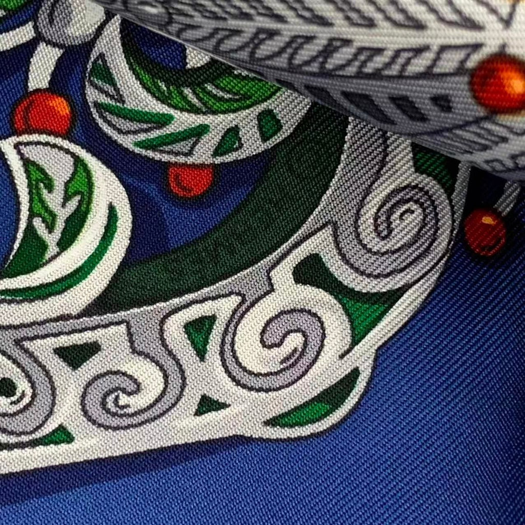 Hermes Carre 90 Large Scarf Silk Zenobie Reine de Palmyre Queen of Palmyra — view 7