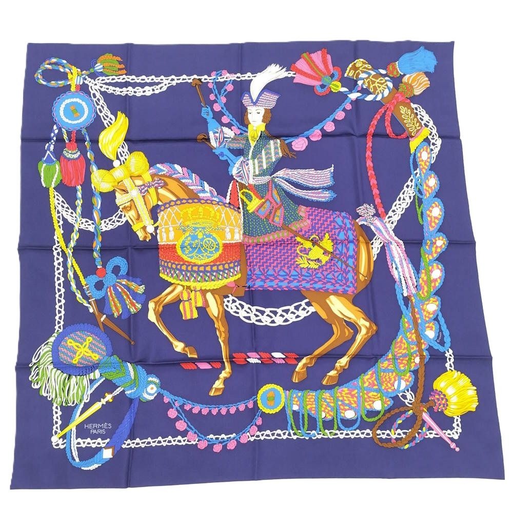Hermes Scarf Carre 90 Timpani Player