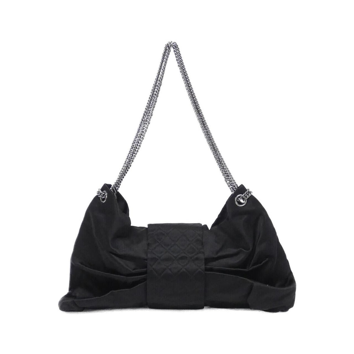 Chanel Shoulder Bag Silk — view 2