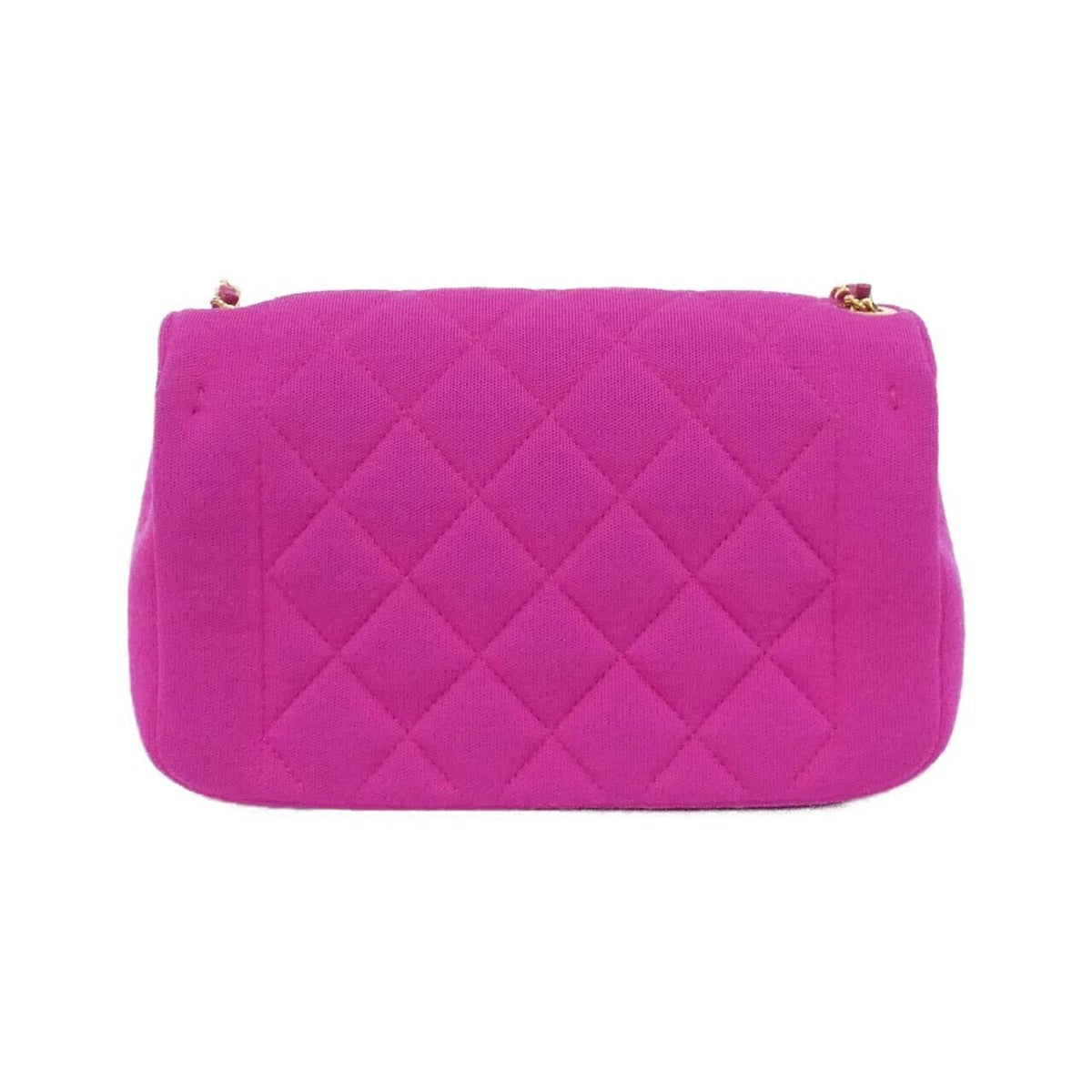 Chanel Shoulder Bag Canvas Gold — view 2