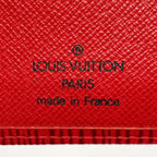 Louis Vuitton Epi Continental Viennois Red Bifold Long Wallet — view 6