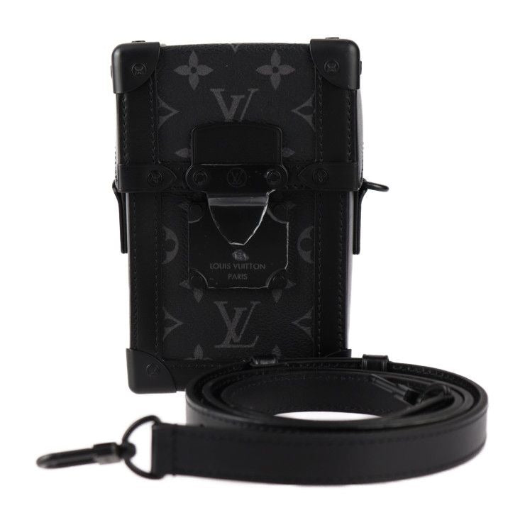 Louis Vuitton Vertical Trunk Wearable Wallet Shoulder Bag Leather