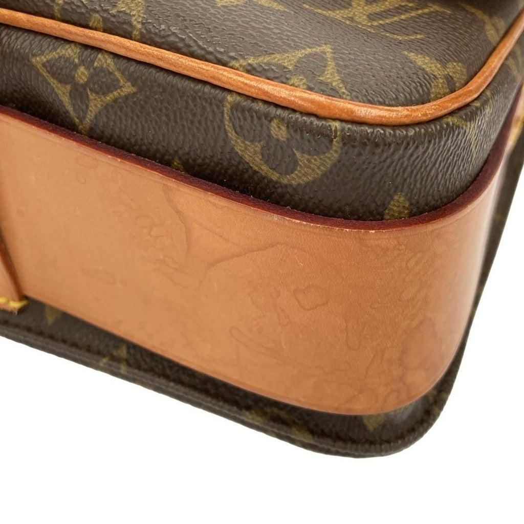 Louis Vuitton Monogram Cartouchiere Shoulder Bag — view 4