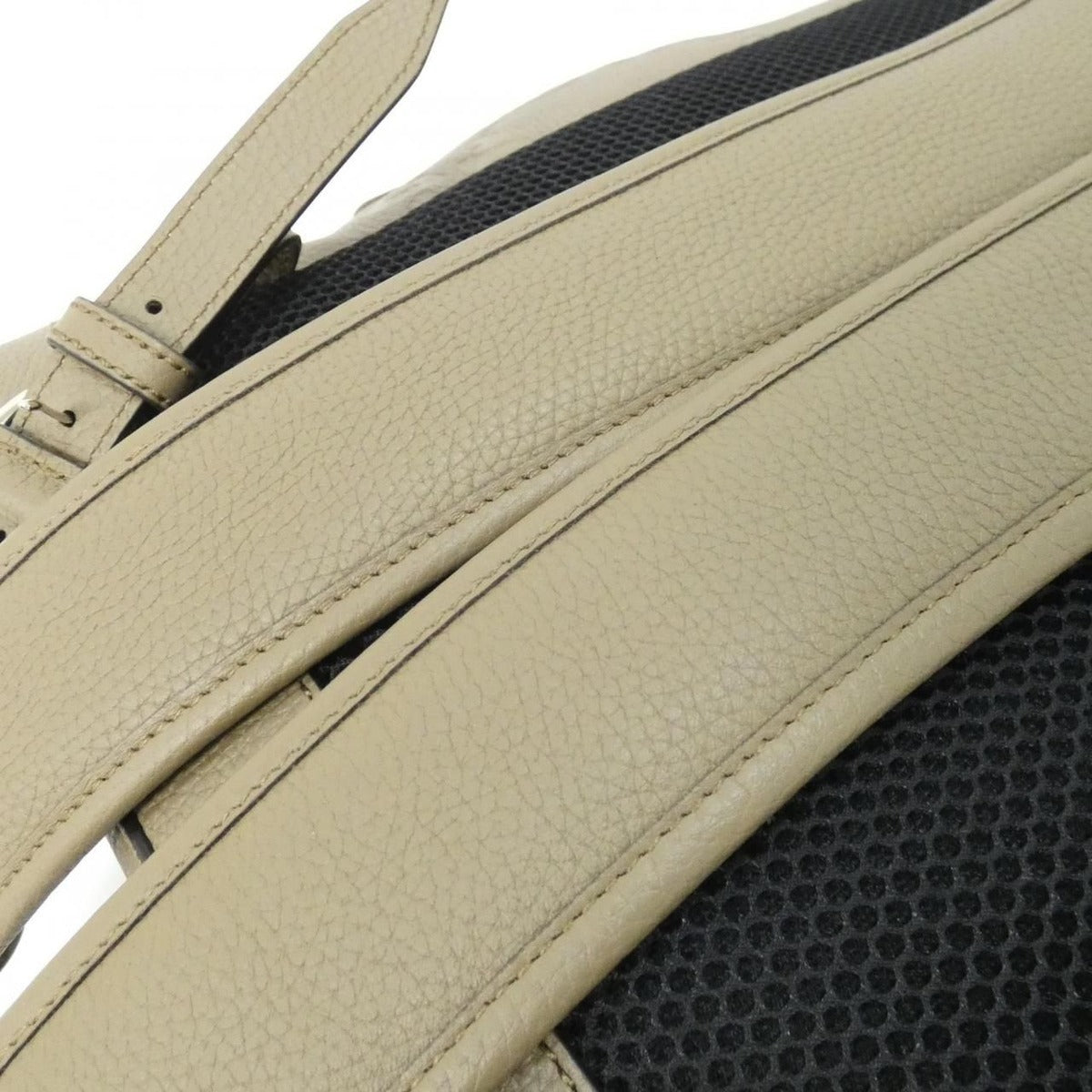 Gucci Backpack Leather Silver — view 4