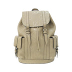 Gucci Backpack Leather Silver