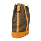 Louis Vuitton Shoulder Bag Monogram Randonnee GM Brown — view 2