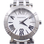 Tiffany & Co. Atlas Quartz Watch White Ceramic SS Dial