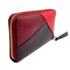 Loewe Puzzle Midi Amzip Leather Multicolor Wallet Gold — view 2
