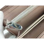 Louis Vuitton Wallet Zippy Jasmine Pink Mahina Zip Around Silver — view 6