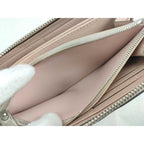 Louis Vuitton Wallet Zippy Jasmine Pink Mahina Zip Around Silver — view 8