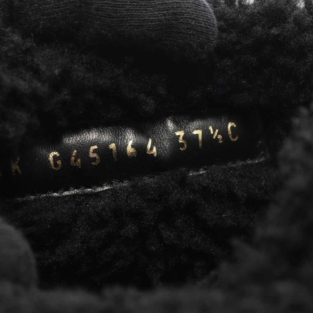 Chanel Boots CC Logo Suede Leather — view 6