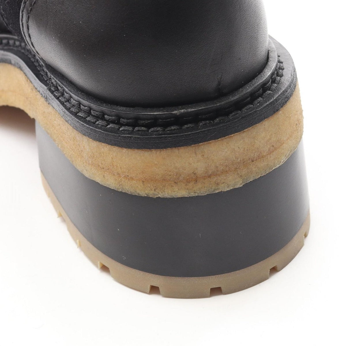Chanel Boots CC Logo Suede Leather — view 9