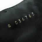 Chanel CC Logo Turnlock Quilted Suede Leather Short Boots Black 37 — view 9