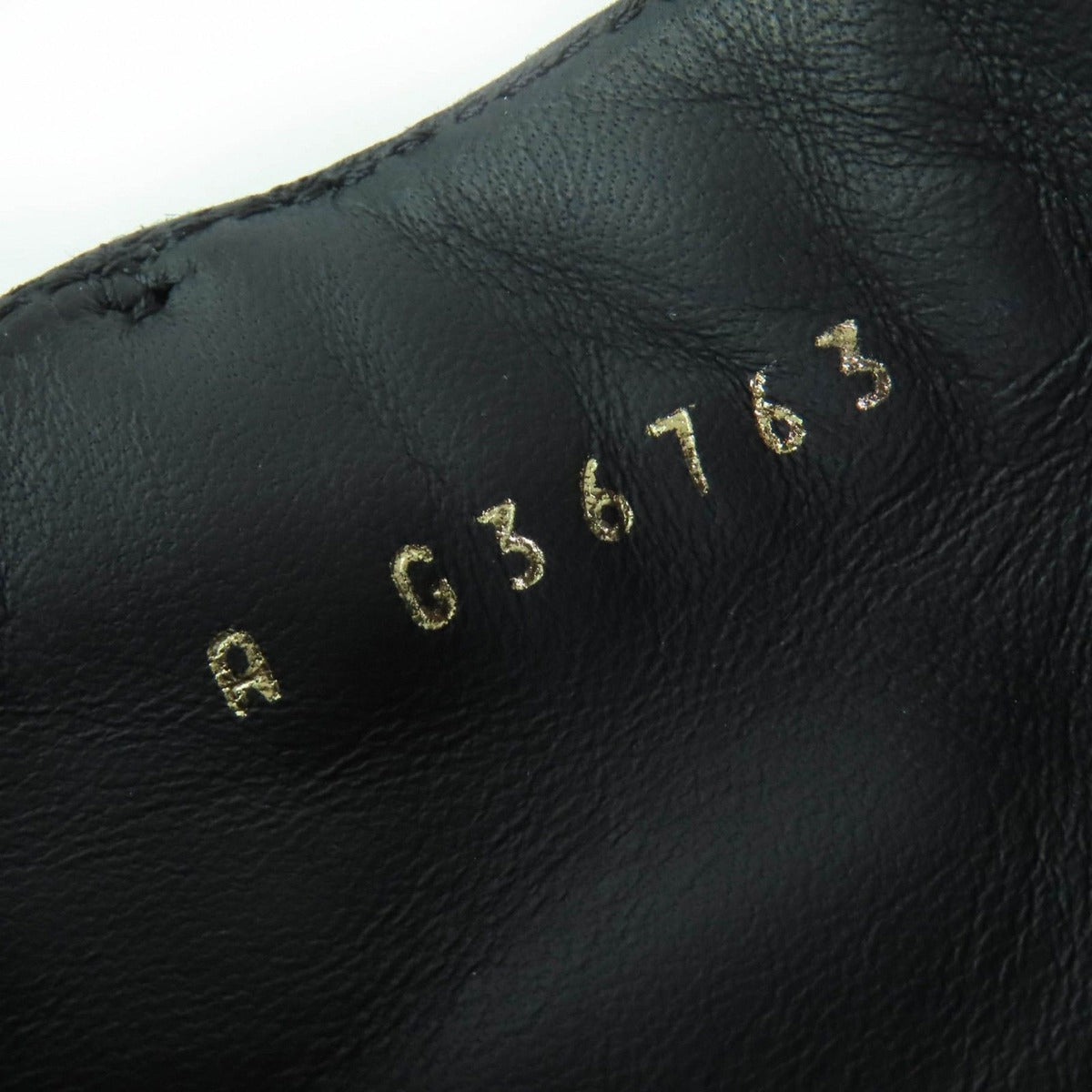 Chanel CC Logo Turnlock Quilted Suede Leather Short Boots Black 37 — view 9