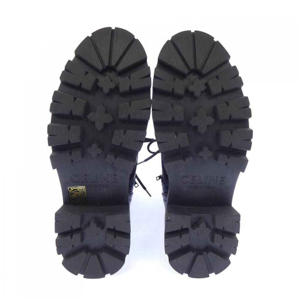 Celine Triomphe Ranger Mid Lace Up Boots — view 4