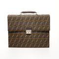 Fendi Handbag Canvas Zucca Briefcase Business