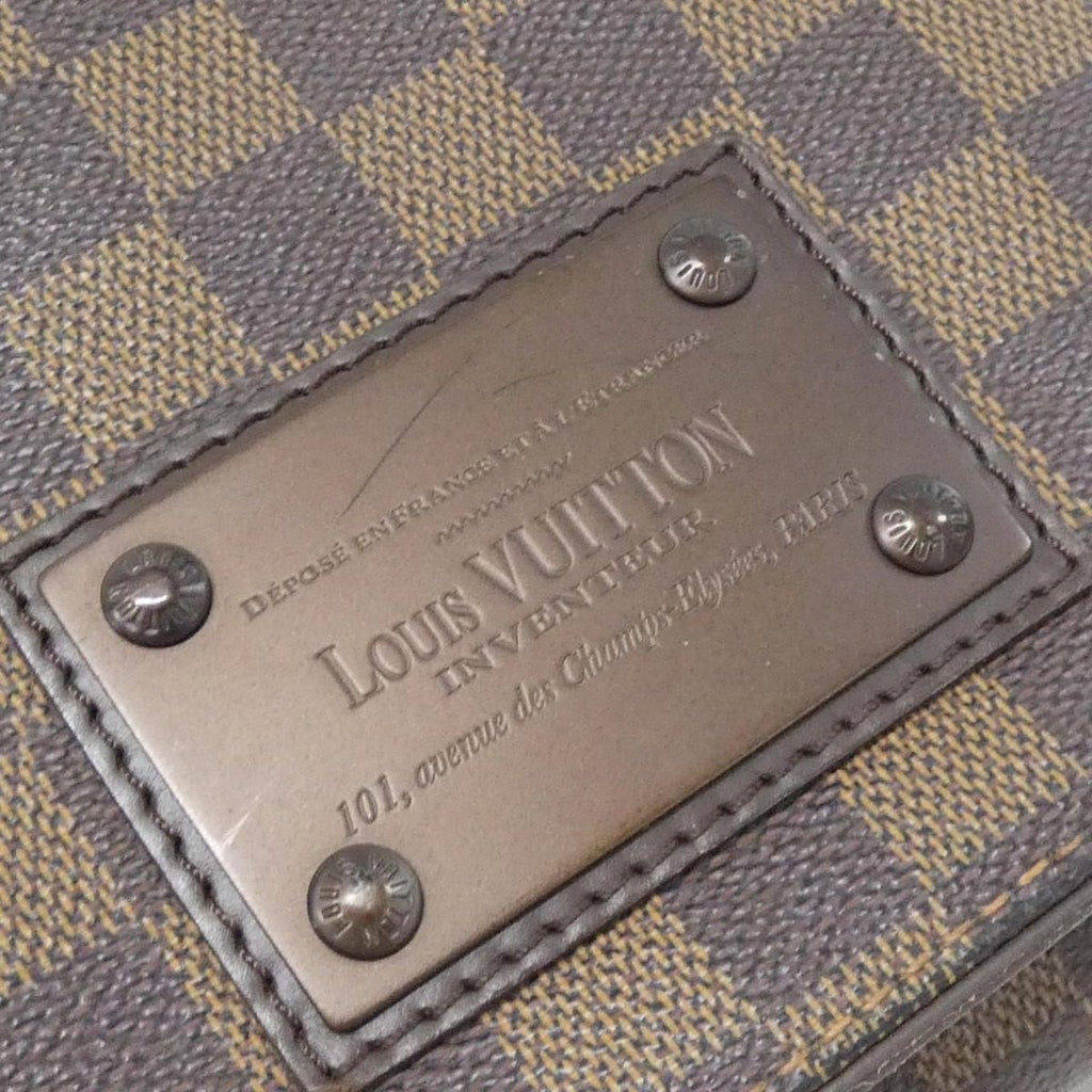 Louis Vuitton Damier Brooklyn GM Shoulder Bag — view 5