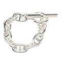 Hermes Chaine D'ancre TGM 10 Links Bracelet Silver