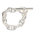 Hermes Chaine D'ancre TGM 10 Links Bracelet Silver