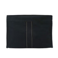 Hermes Deauville Pouch Cotton Canvas Black Silver