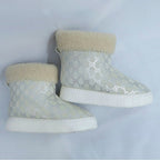 Gucci Boots Merino Wool 36.5 Grey Silver Shoes — view 5