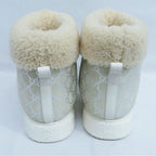 Gucci Boots Merino Wool 36.5 Grey Silver Shoes — view 6