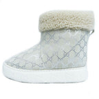 Gucci Boots Merino Wool 36.5 Grey Silver Shoes