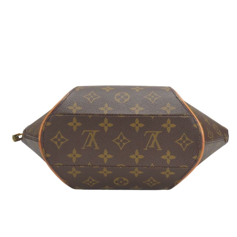 Louis Vuitton Handbag Ellipse PM Monogram Nubuck Brown Casual — view 4