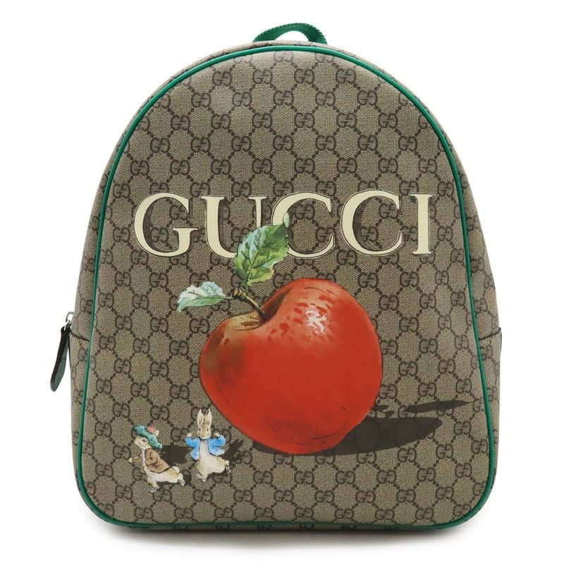 Gucci Children's GG Supreme Backpack Rucksack Sac Peter Rabbit Collaboration — view 2