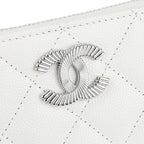 Chanel Coin Case White — view 9