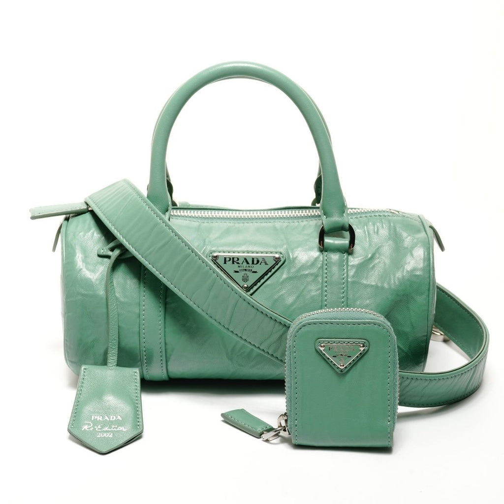 Prada Shoulder Bag Nappa Vintege Mini 2-Way Leather