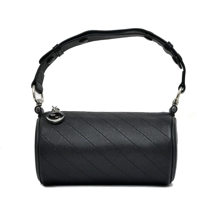 Gucci Blondie Mini Shoulder Bag one Black Leather — view 2