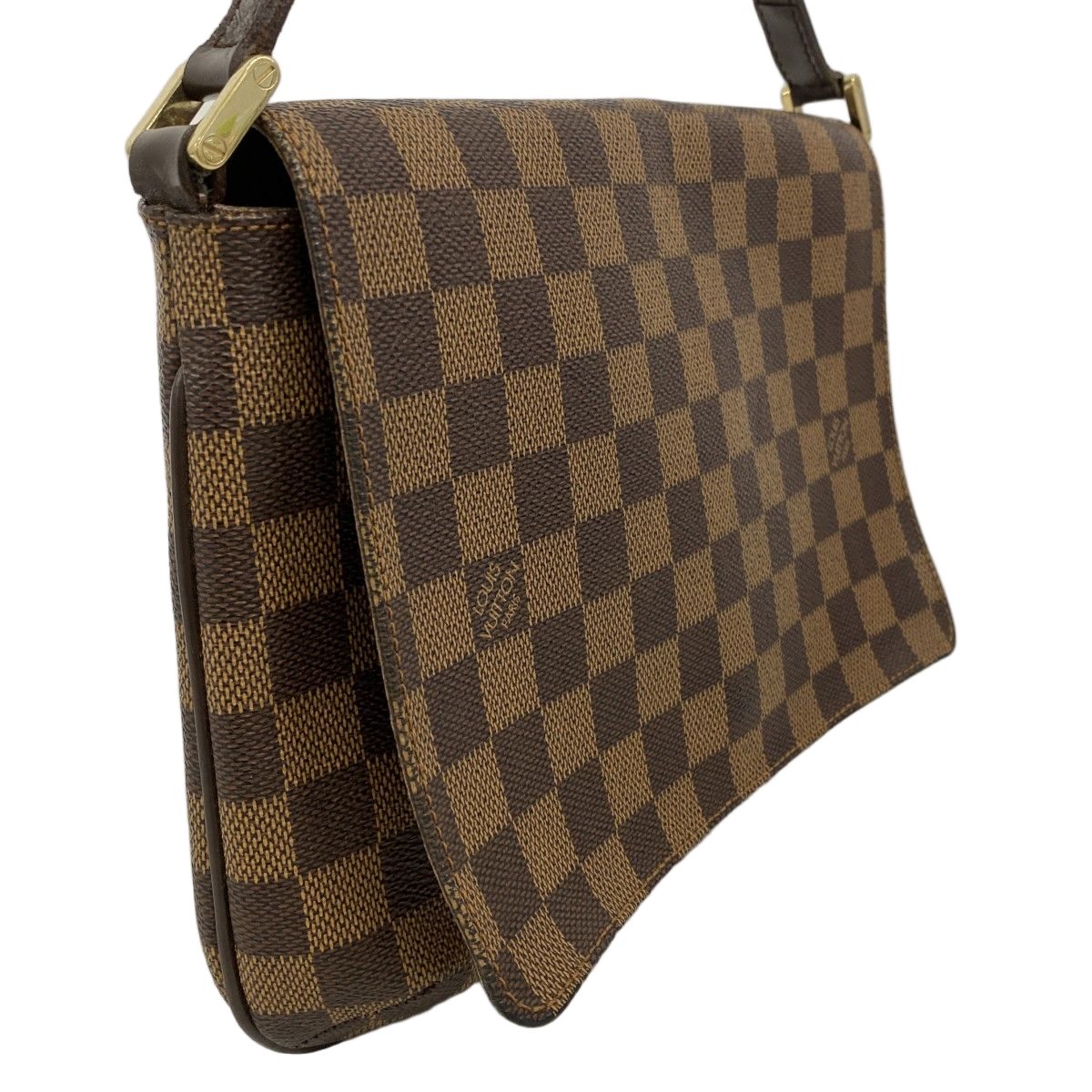 Louis Vuitton Shoulder Bag Damier Musette Tango Long Strap Ebene — view 2