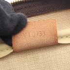 Louis Vuitton Handbag Deauville Bowling Vanity Canvas Leather — view 5