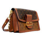 Louis Vuitton Shoulder Bag Monogram Reverse Dauphine Brown — view 2