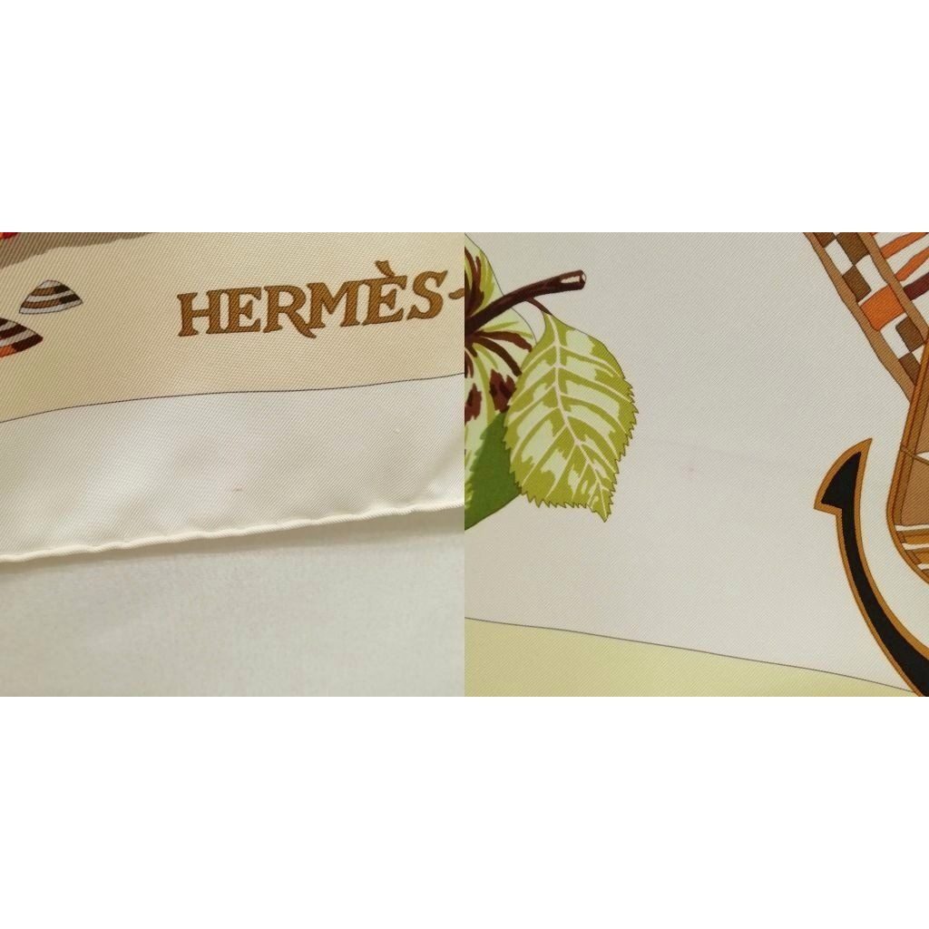 Hermes Charmes Des Plages Normandes Charm of the Normandy Coast Carre 90 Large — view 9