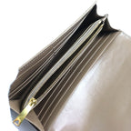 Bottega Veneta Intrecciato Flap Wallet Bifold Leather Long Brown Storage — view 7