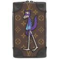 Louis Vuitton Body Bag Soft Trunk Faw N Box Monogram Canvas Black