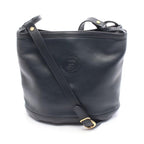 Gucci Shoulder Bag Interlocking G 001 14 0934 Navy Leather — view 2