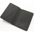 Louis Vuitton Bifold Card Case Pass Damier Infini Onyx Organizer De Poche — view 2