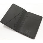 Louis Vuitton Bifold Card Case Pass Damier Infini Onyx Organizer De Poche — view 5