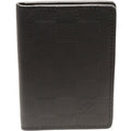 Louis Vuitton Bifold Card Case Pass Damier Infini Onyx Organizer De Poche