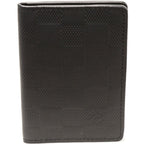 Louis Vuitton Bifold Card Case Pass Damier Infini Onyx Organizer De Poche