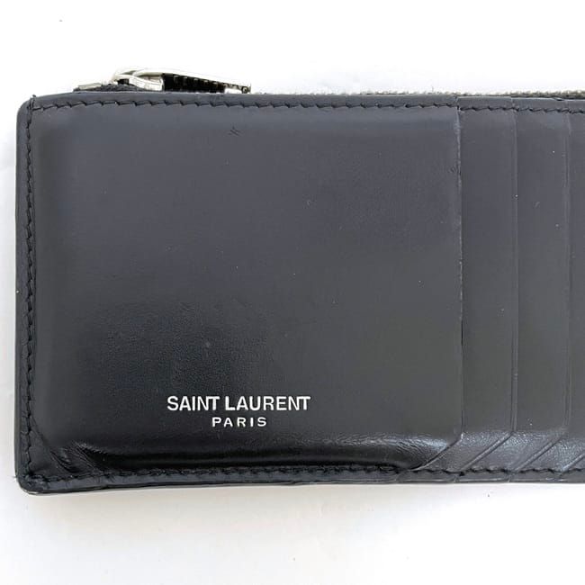Saint Laurent Coin Case Card Black — view 7