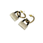 Chanel Quilted Bag Motif Plastic Earrings Accessories 23BC — view 5