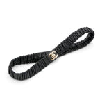 Chanel Black Gold Coco Mark Turnlock Lambskin Belt